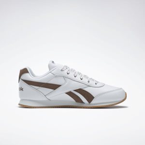 Reebok Royal Classic Jogger 2.0 Turnschuhe Kinder - Weiß/Braun - DE 406-ZEF